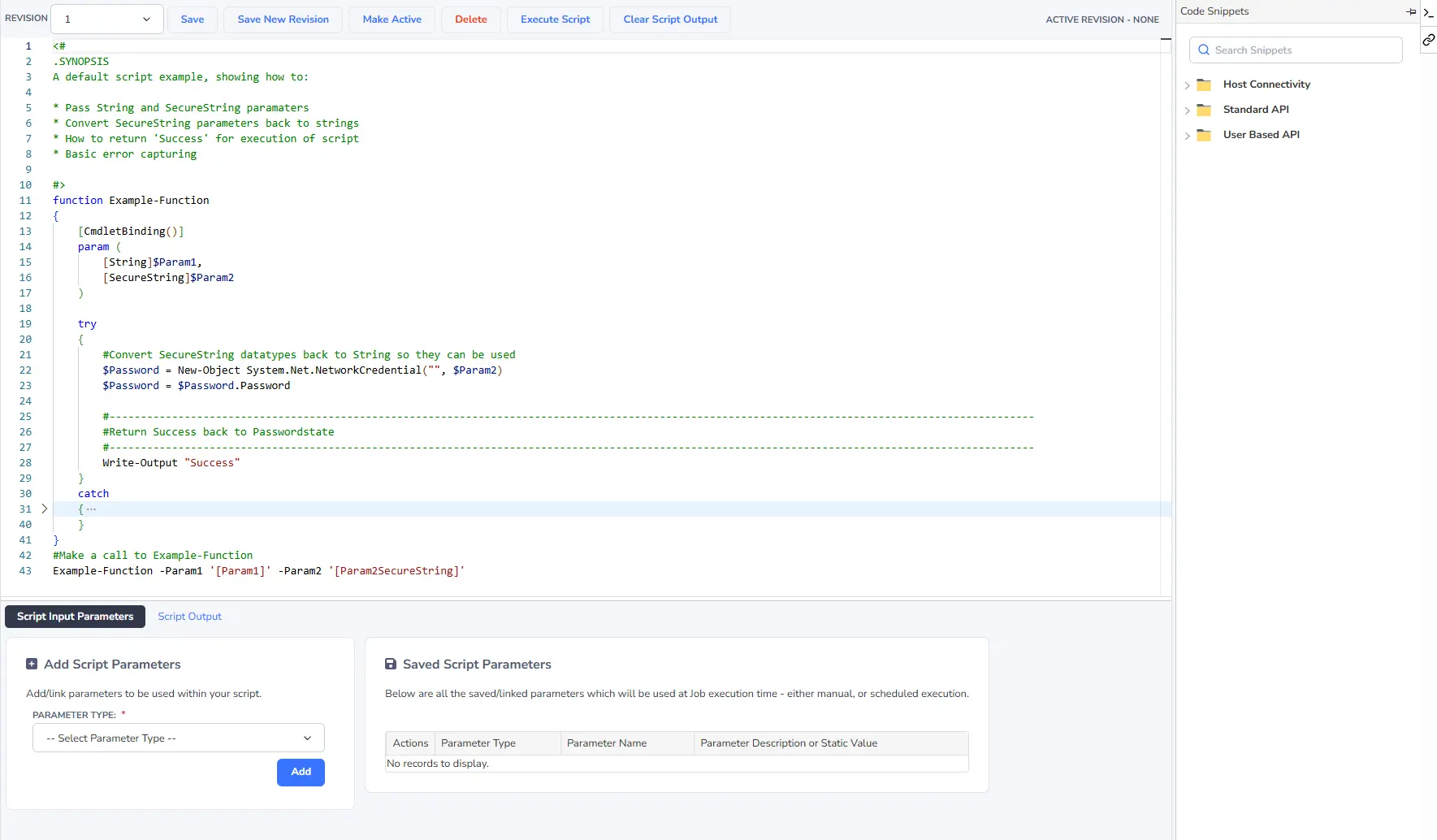 Powershell Script Editor
