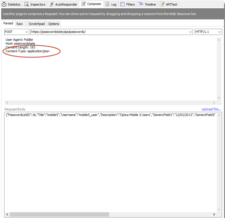 API Text Json