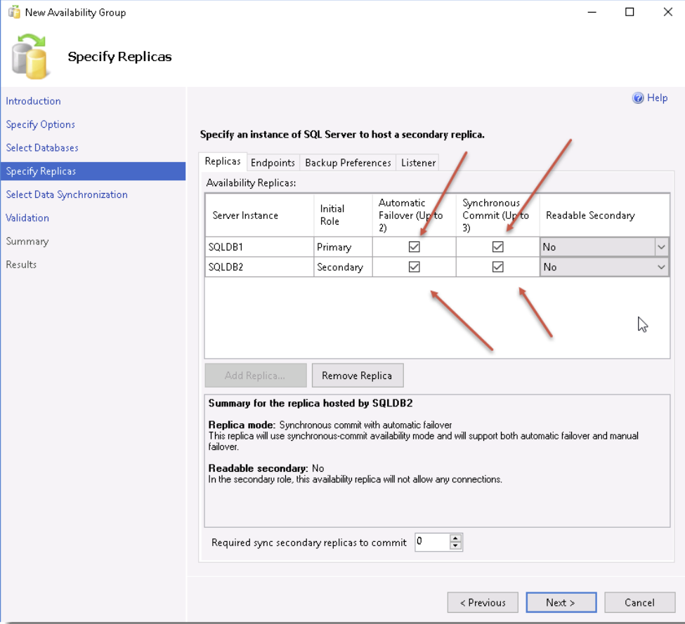 Basic Availability Groups Config 5