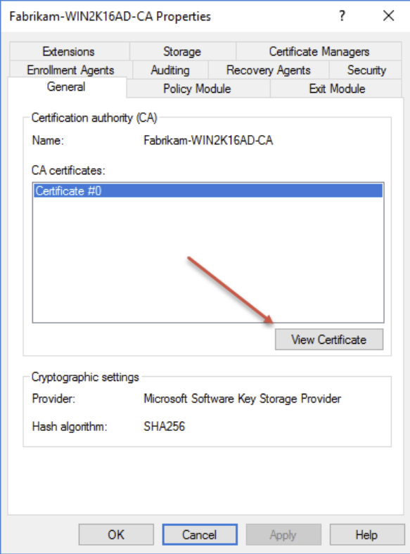 Export CA Certificate 2