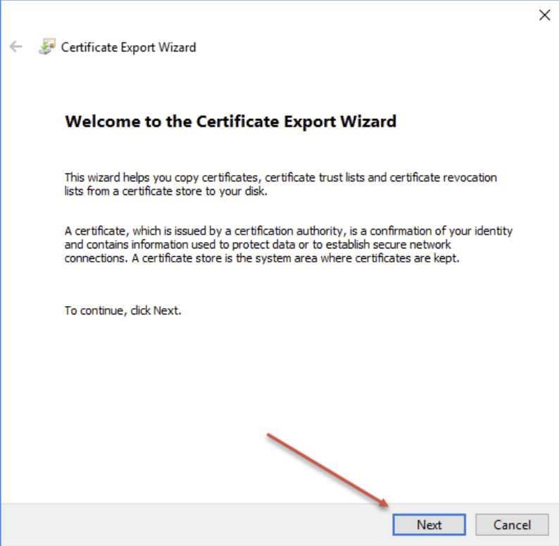 Export CA Certificate 4