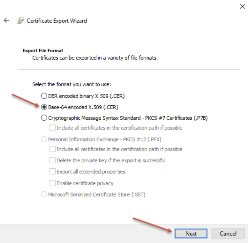 Export CA Certificate 5