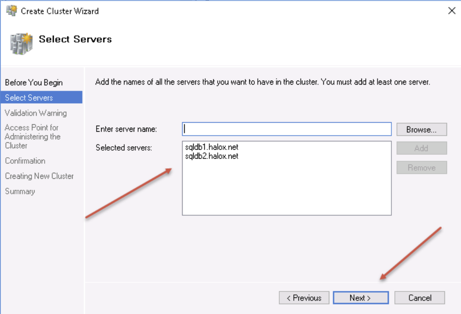 FailOver Cluster Manager 10