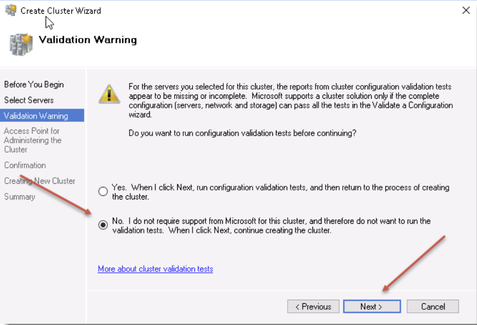FailOver Cluster Manager 11