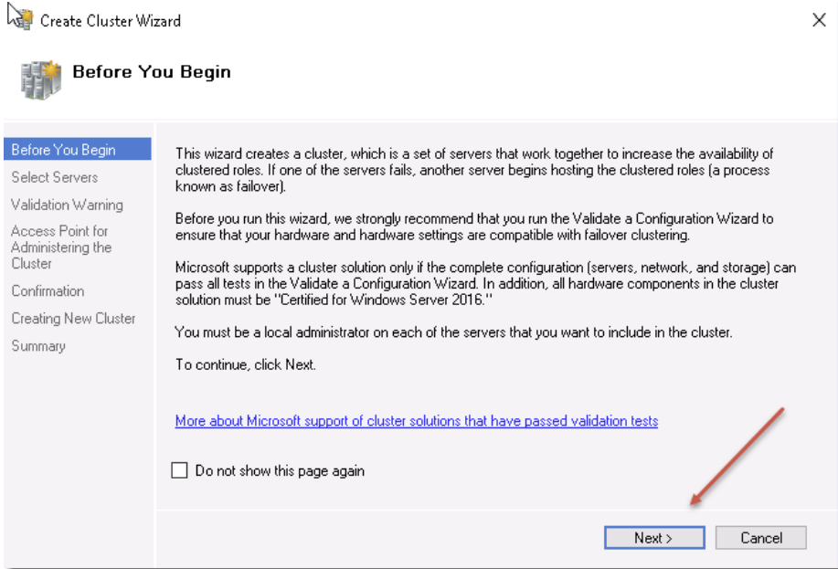 FailOver Cluster Manager 9