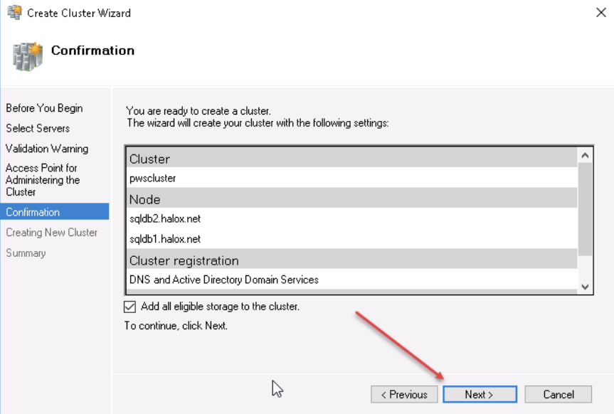 Failover Cluster Manager 6