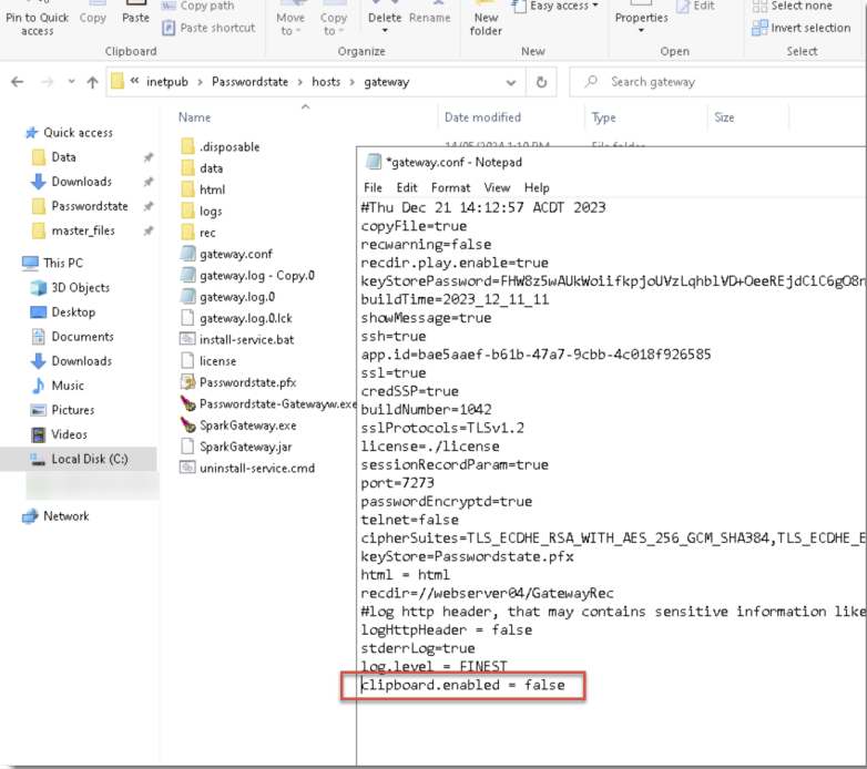 Configure Gateway Settings 5