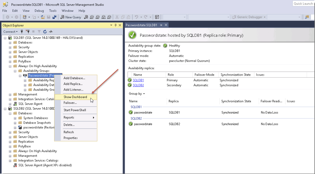 HA SQL Server