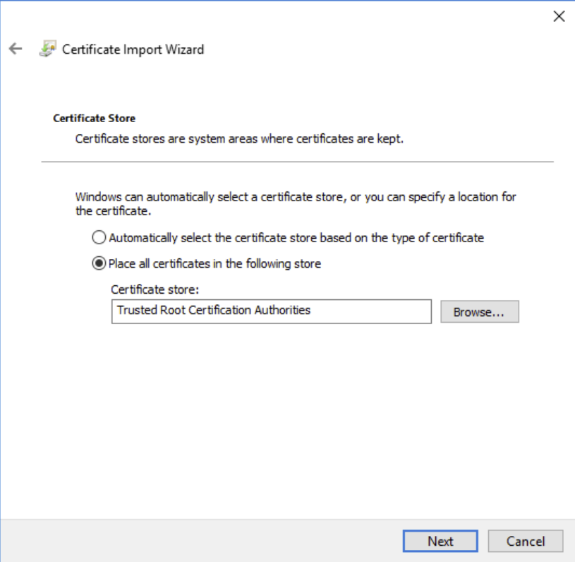 Import CA Certificate 4