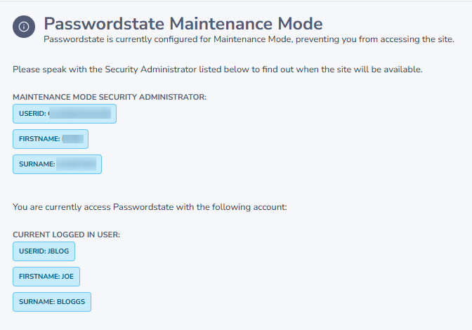 Maintenance Mode