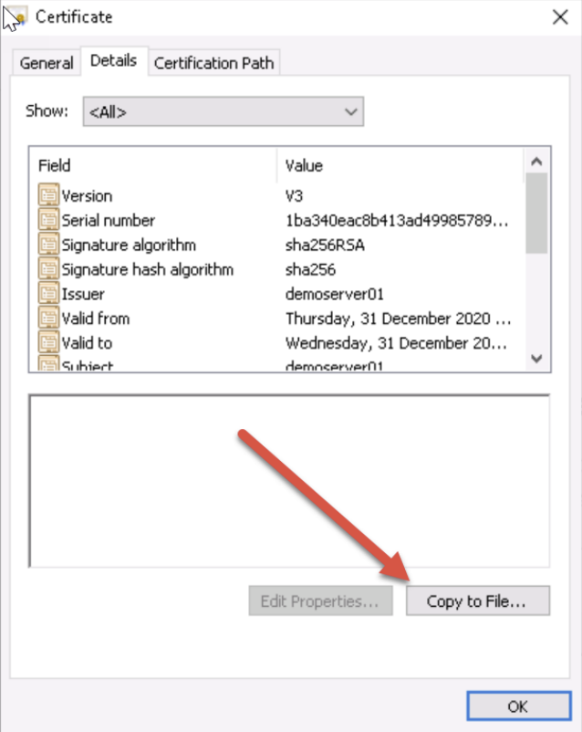 PRP SSL Certificate