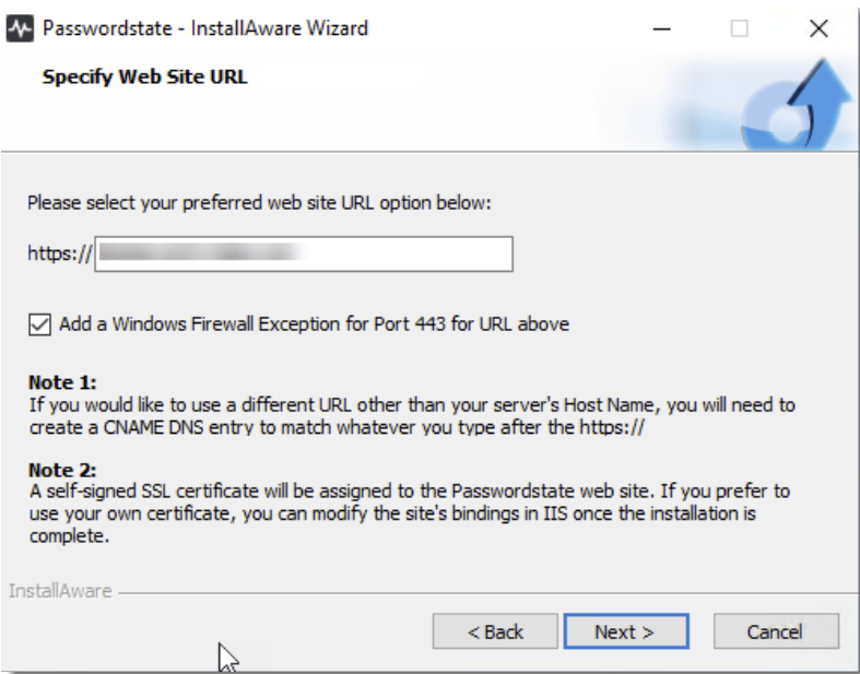 Passwordstate Install 4