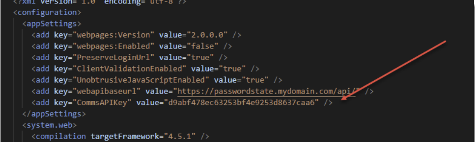 Portal Website API Key 2