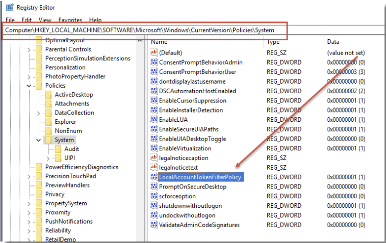 Registry Editor