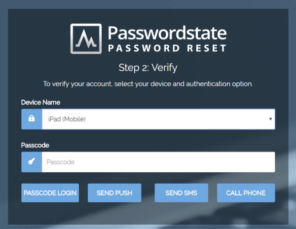 Password Reset Portal Verify