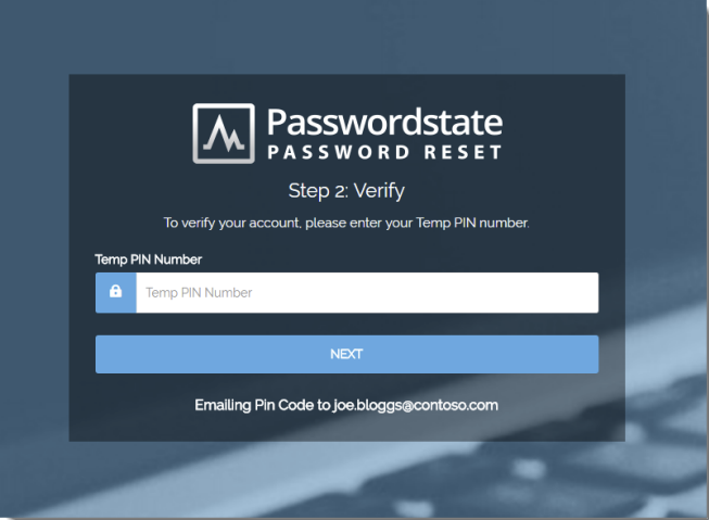 Password Reset Portal Verify 2
