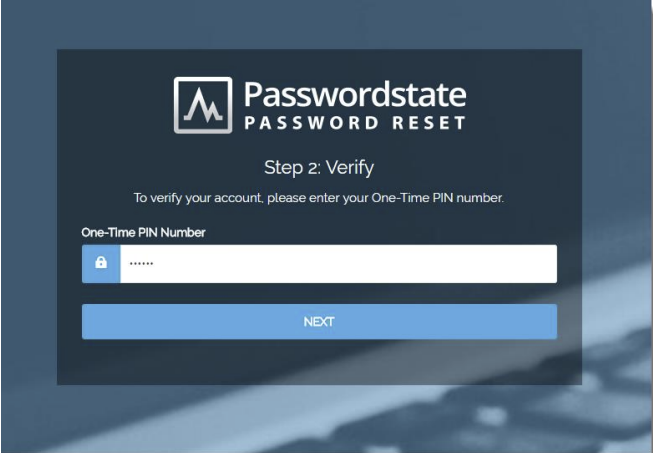 Password Reset Portal Verify 4