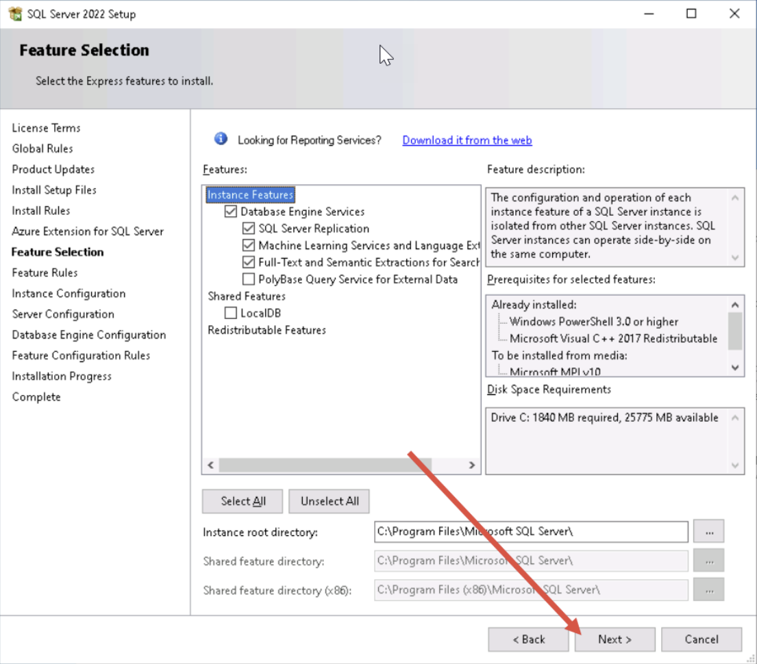 SQL Server 2022 Install 7