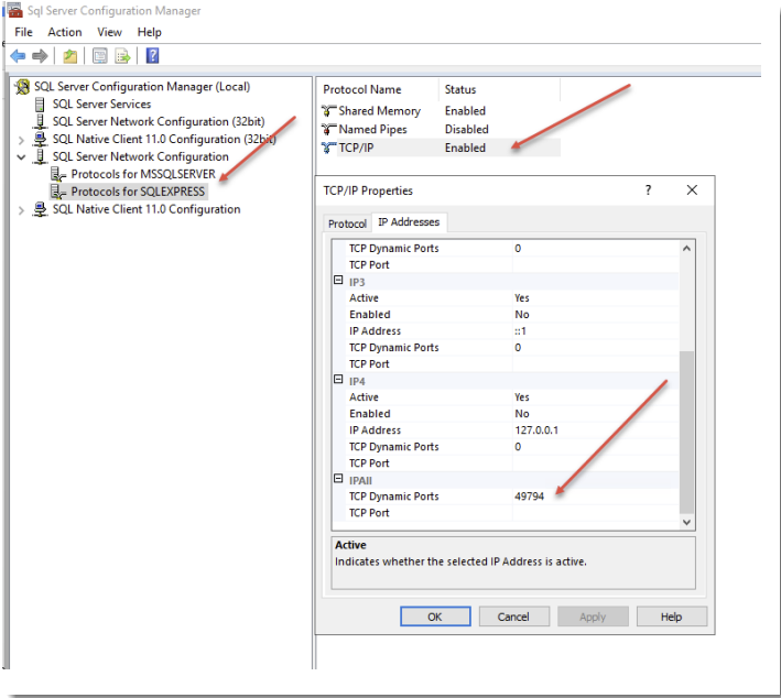 SQL Server Config