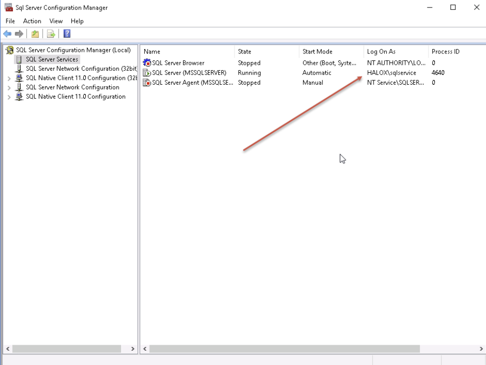 SQL Server Config Manager