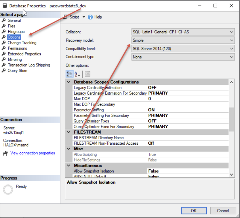 SQL Server Database SIze
