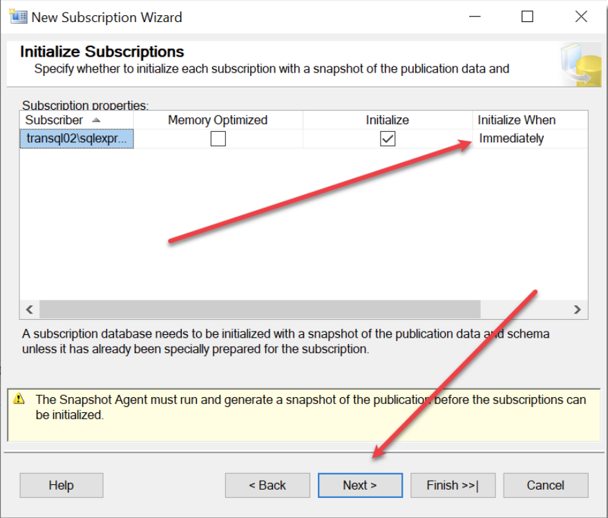 SQL Subscriber 16