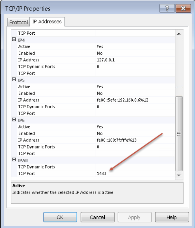 TCP IP Config