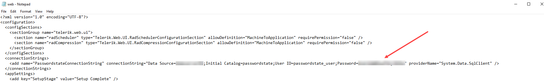Web Config File 
