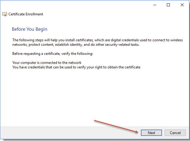 Certificate Enrollment