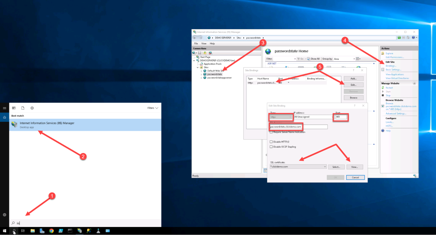 IIS Certificate Binding 2