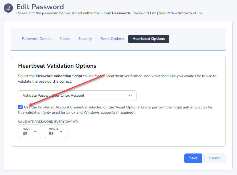 Linux Password Reset