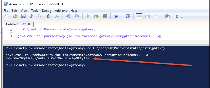 PowerShell Output