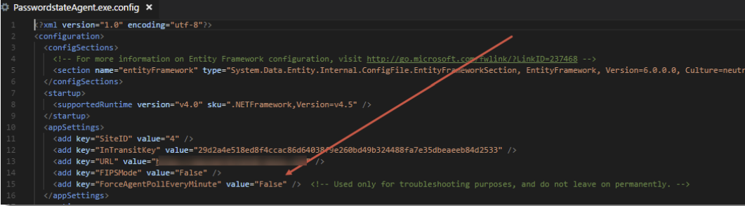 RSL Agent.exe Config