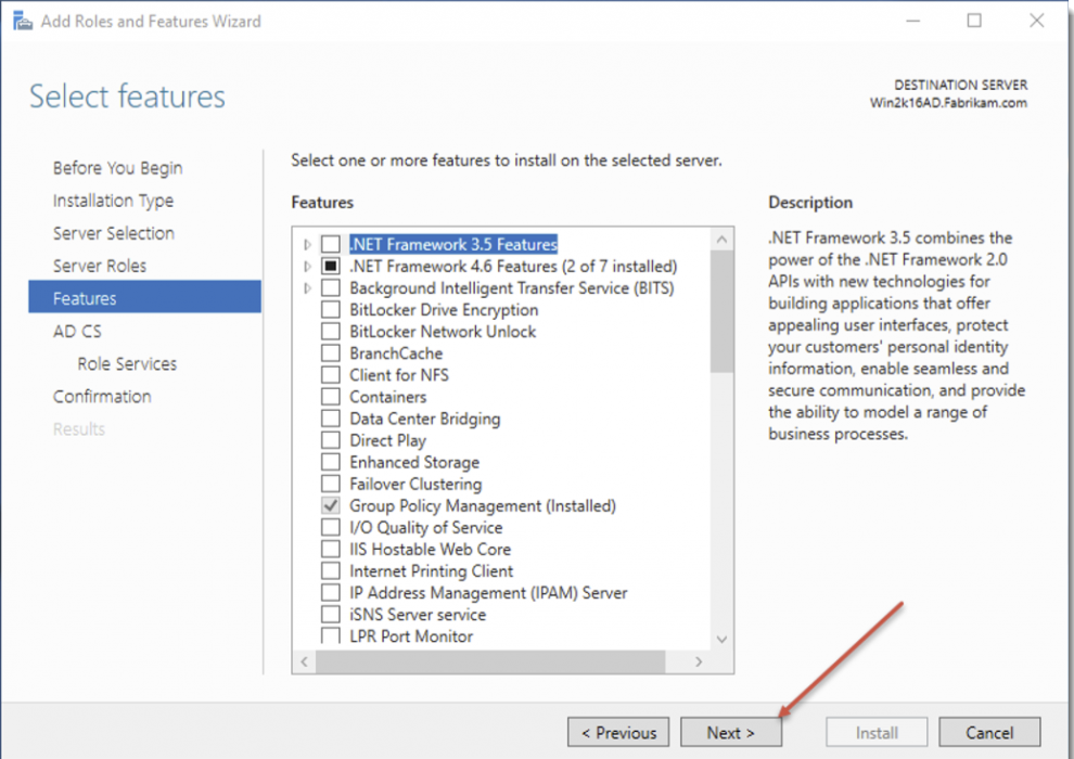 Server Manager Wizard 6