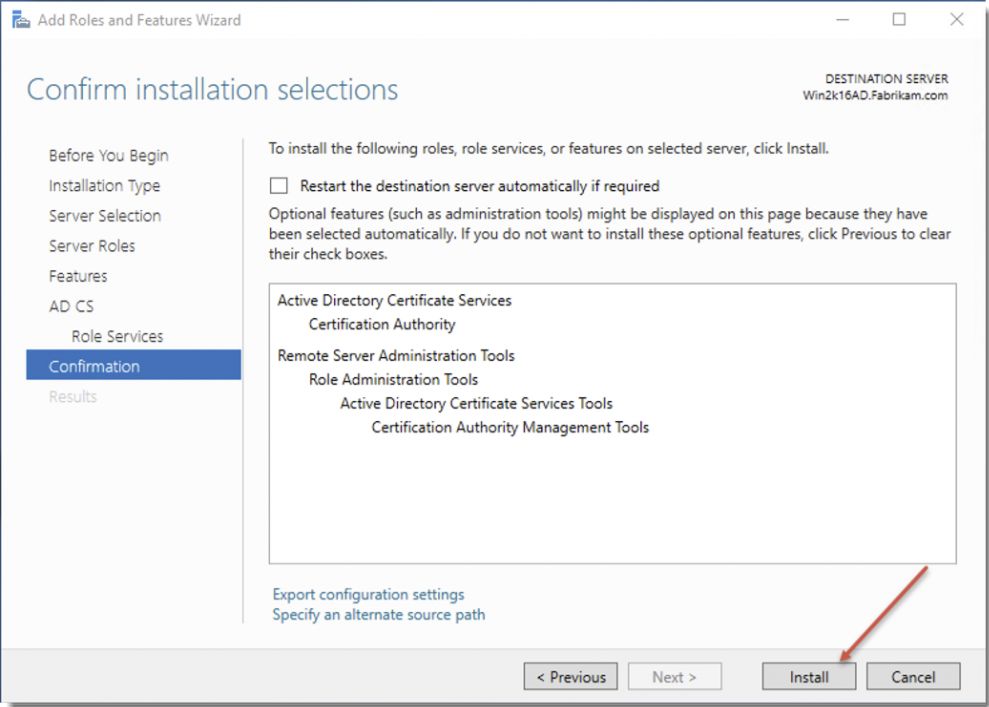 Server Manager Wizard 9