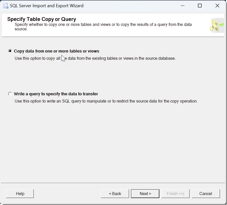 SQL Import Wizard 4