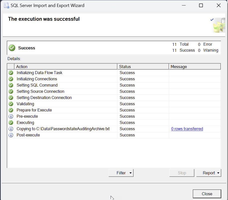 SQL Import Wizard 8