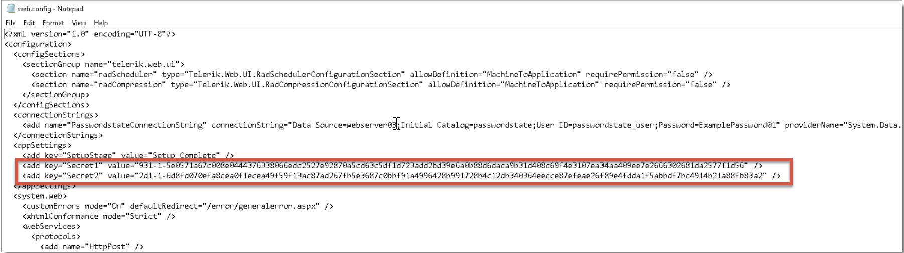 Web-config file
