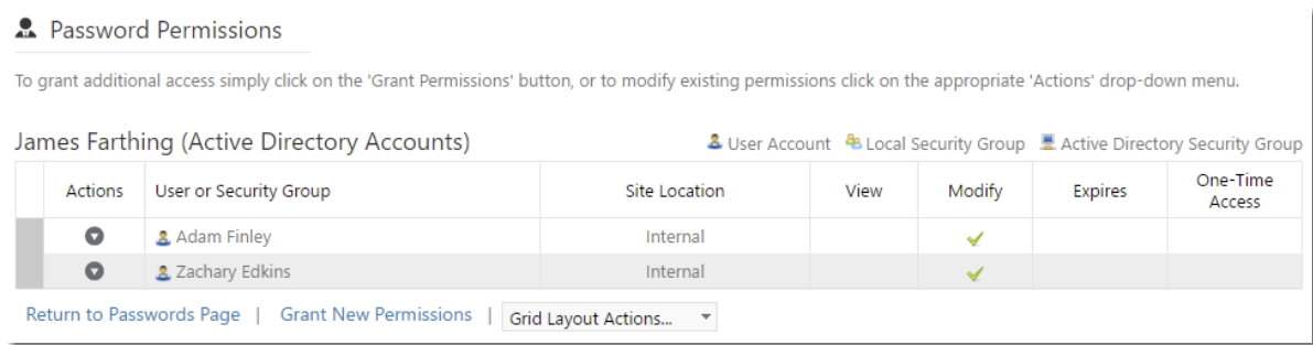 View Password History 3